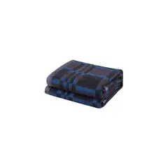 CHANTILLY - Frazada Térmica Jacquard 1.5 Plazas Celeste