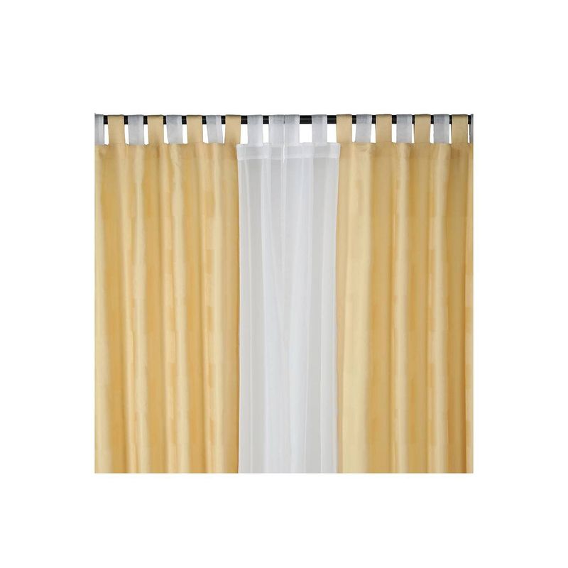 CHANTILLY - Cortina jacquard 10 pcs capital 145x220