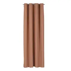 CLEMS CORTINAS - Cortina Tradicional 100% Blackout Naranjo
