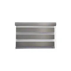 CLEMS CORTINAS - Cortina Roller Duo Blackout Lino 135x160