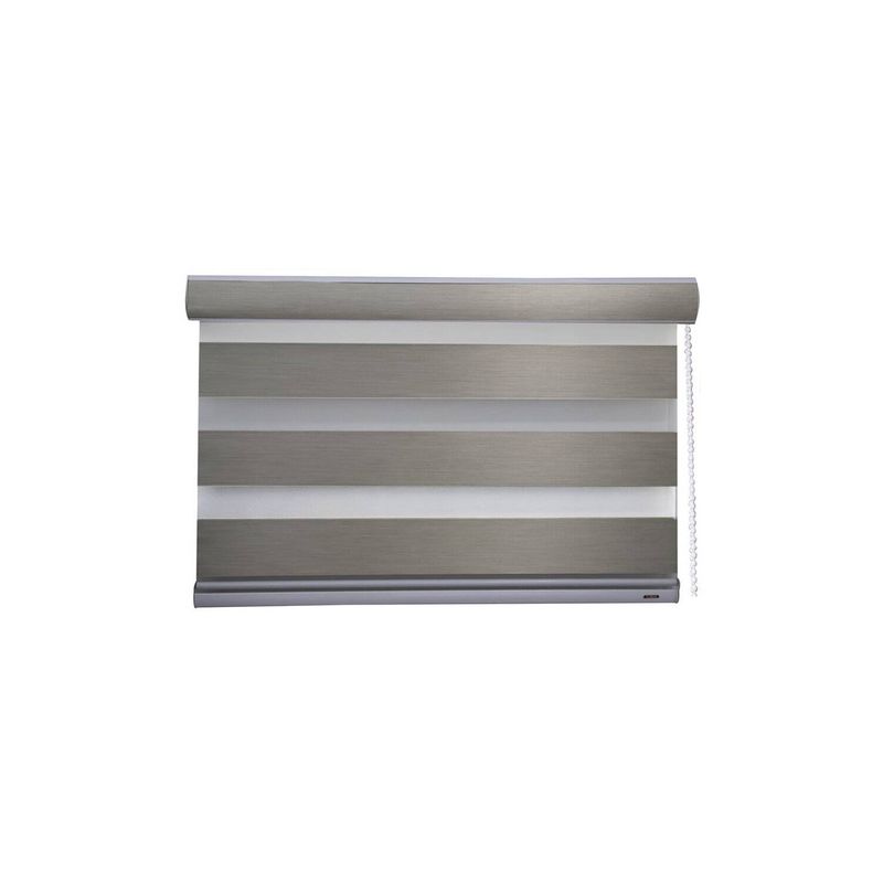 CLEMS CORTINAS - Cortina Roller Duo Blackout Lino 180x160