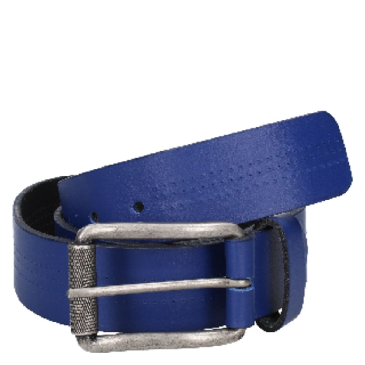 PANAMA JACK - Cinturón de cuero liso con perforaciones.