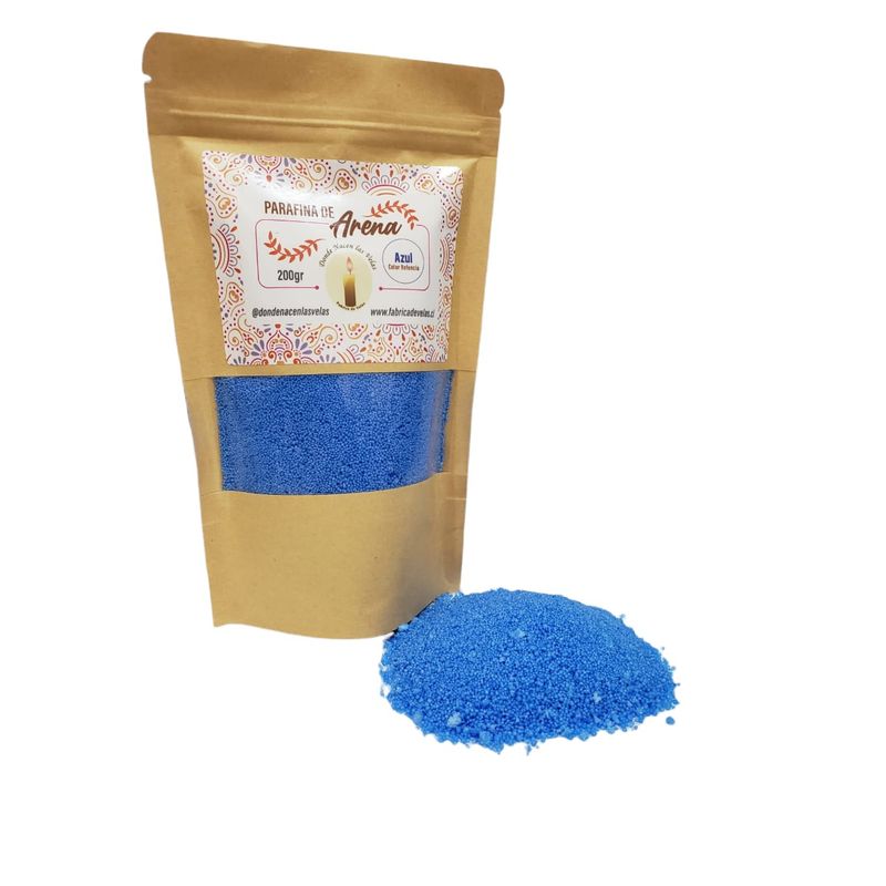 GENERICO - Parafina De Arena Azul 200 grs..
