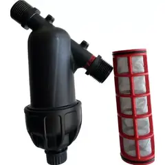 GENERICO - Filtro 1 1/2 Malla Q:5 M3-hr 130micron - Marca Azud Riego
