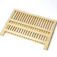 HBT - Secaplatos de Bambu Natural 45x33x40 cm