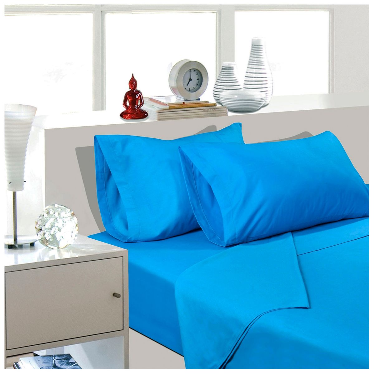 ARTHOME - Sabana unicolor arthome 1.5 plaza 144 hilos