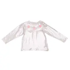 PILLIN - Polera Manga Larga Bebé Algodón Invierno Niña Beige