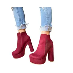 IMPORTADORA PASCALE MC - Botín mujer bio gam burdeo