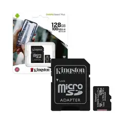 KINGSTON - Tarjeta De Memoria Micro Sd 128Gb 100Mbs