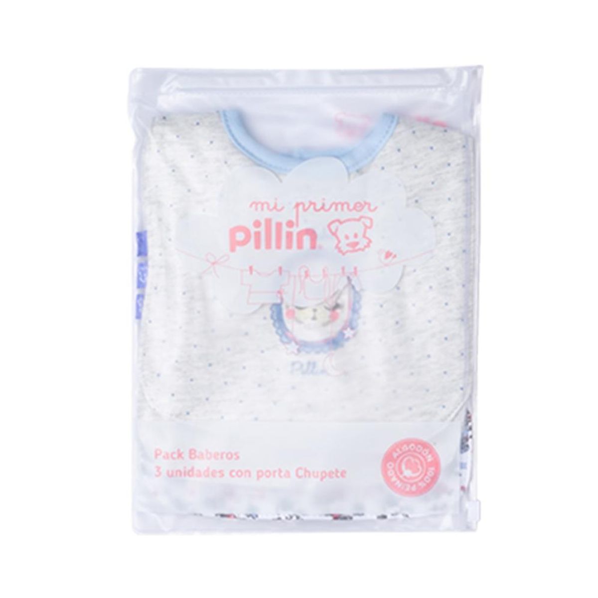 PILLIN - Pack 3 Bandanas Bebé Niña Multicolor Pillín PILLIN