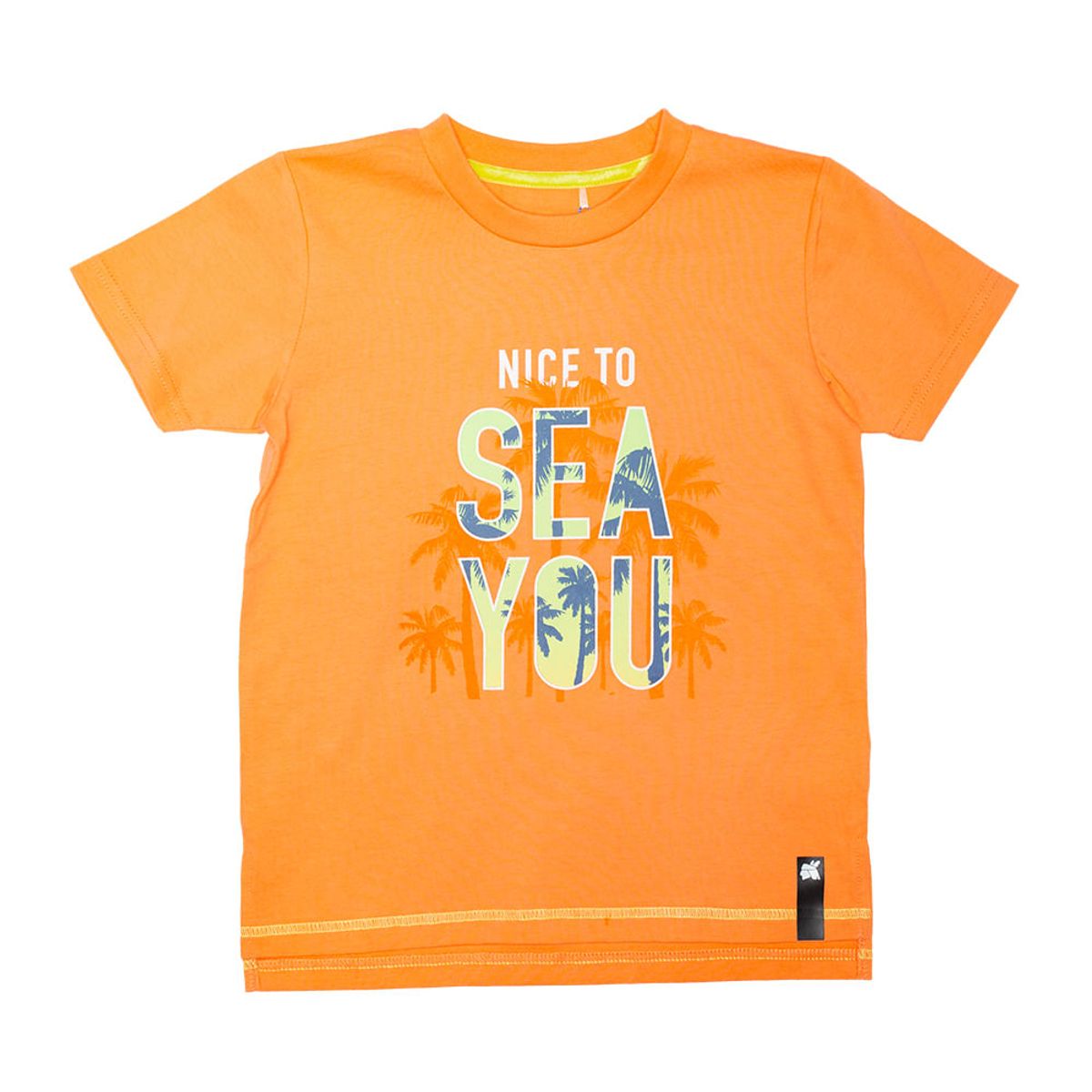 PILLIN - Polera Niño Naranja Pillin PILLIN