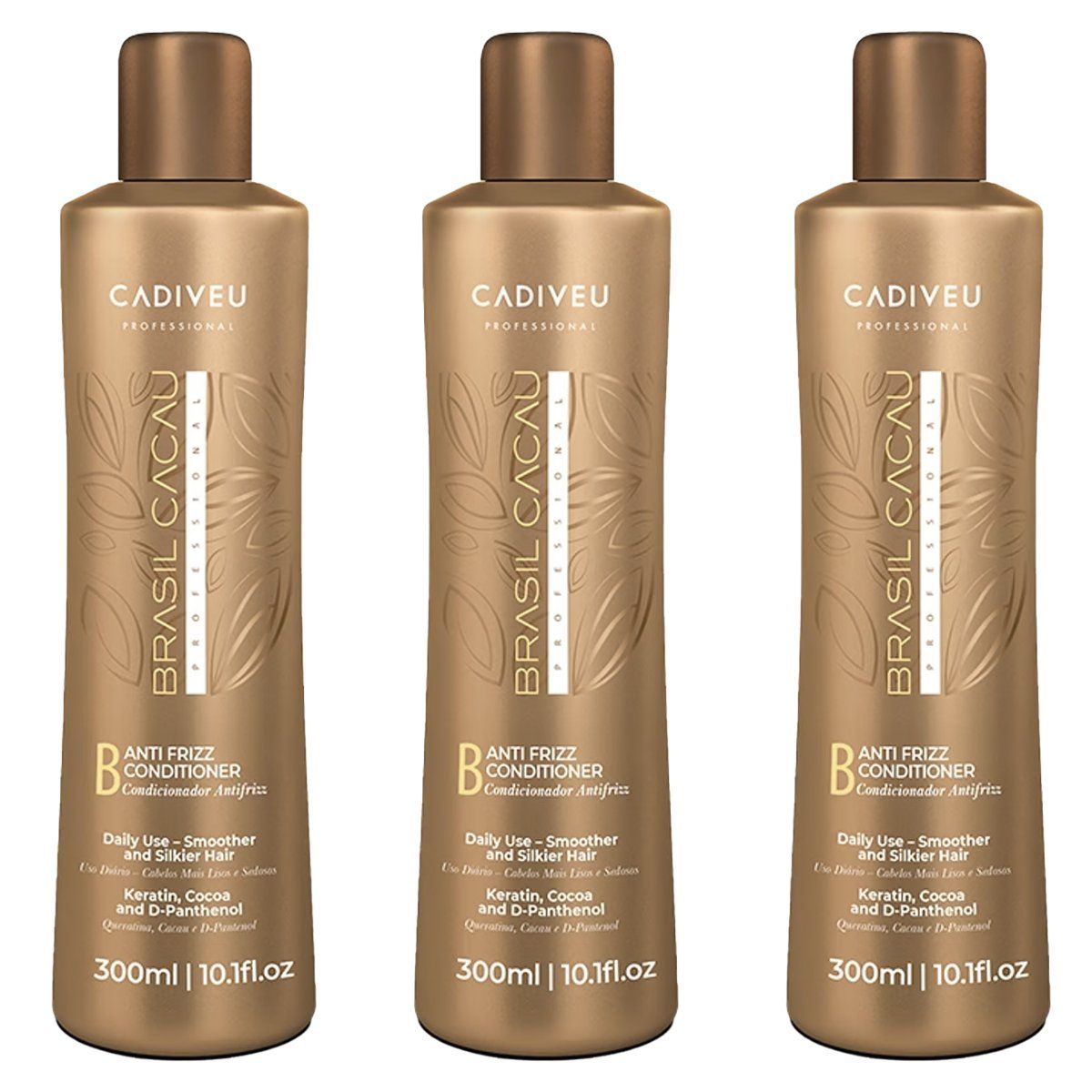 BRASIL CACAU - Acondicionador Brasil Cacau Pack 3 productos 300 ml cu