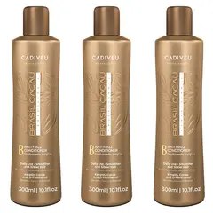 BRASIL CACAU - Acondicionador Pack 3 productos 300 ml cu