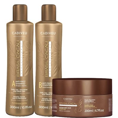 Imagen 2 del producto Home Care Shampoo y Acondicionador Anti-Frizz y Mascara Restauradora