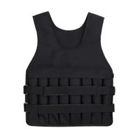 Chaleco de Peso 10 Kg Lastre Ajustable Pro Entrenamiento