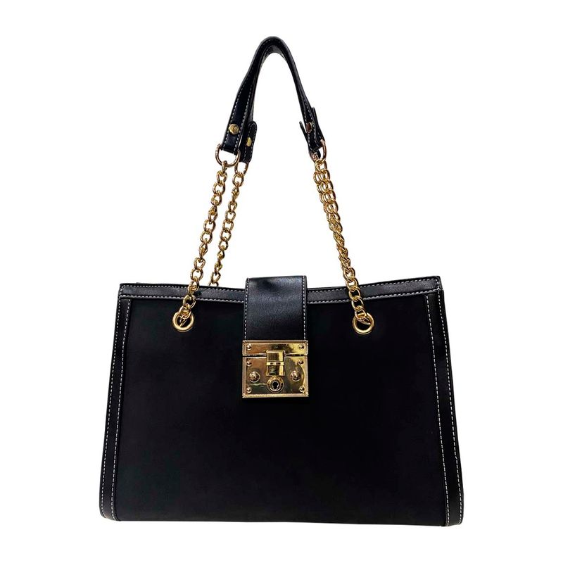 TODOPIEL - Cartera Ecocuero Mujer Negro Todopiel