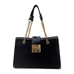 TODOPIEL - Cartera Ecocuero Mujer Negro