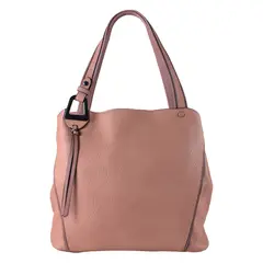 MAILEA - Cartera ecocuero para mujer rosado