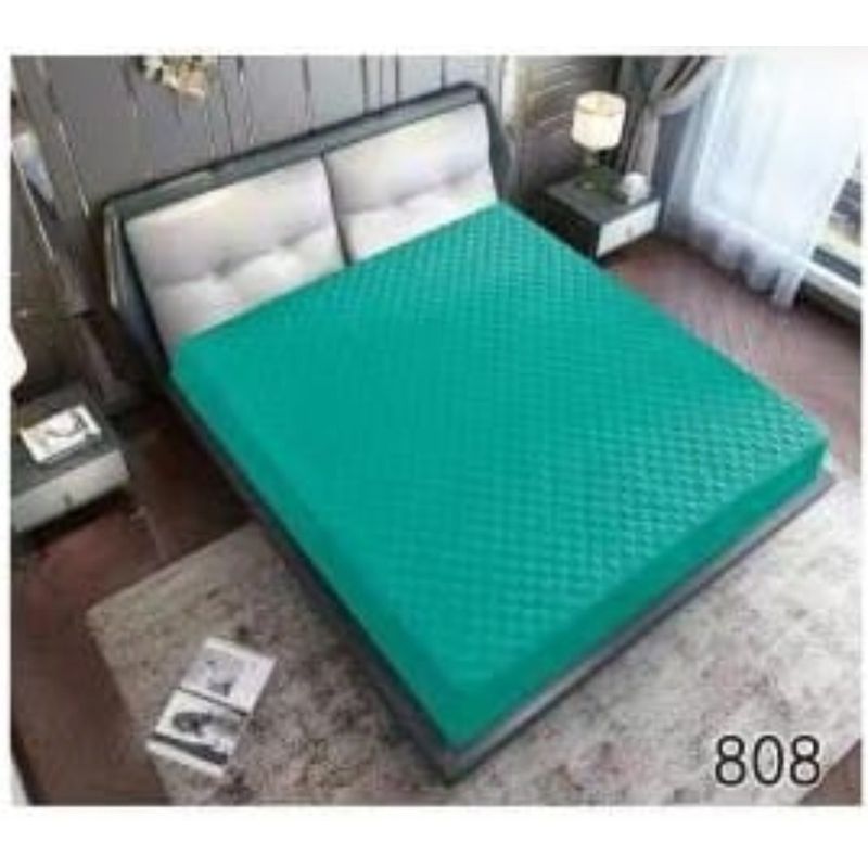 GENERICO - Cubre colchón impermeable King Turquesa