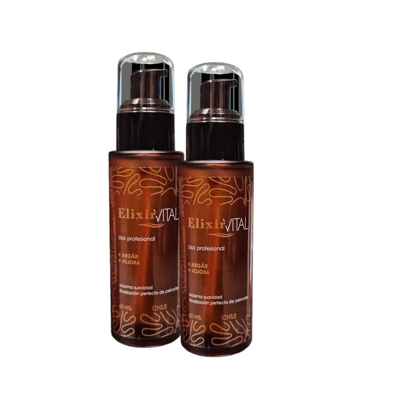 MARINA VITAL - Serum Elixir Vital Aceite de Jojoba y Argan 2 unidades 50 Ml c/u