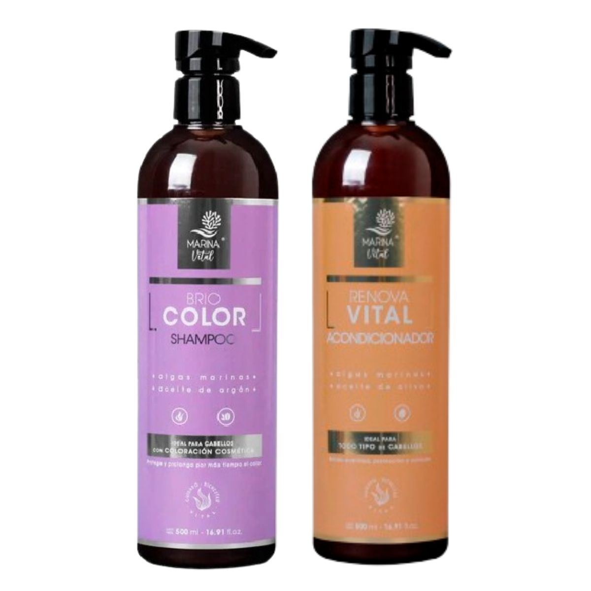 MARINA VITAL - Shampoo Briocolor y Acondicionador