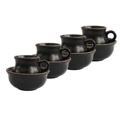 MESTIZA - Set Desayuno Negro Ebano