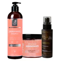 MARINA VITAL - Shampoo Mascara Poder Hidratante y Serum Elixir