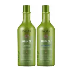 INOAR - KIT DÚO ARGAN OIL (SHAMPOO-ACONDICIONADOR) 1 LITRO