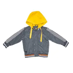 PILLIN - Chaqueta Bebe Algodón Invierno Niño Gris Oscuro