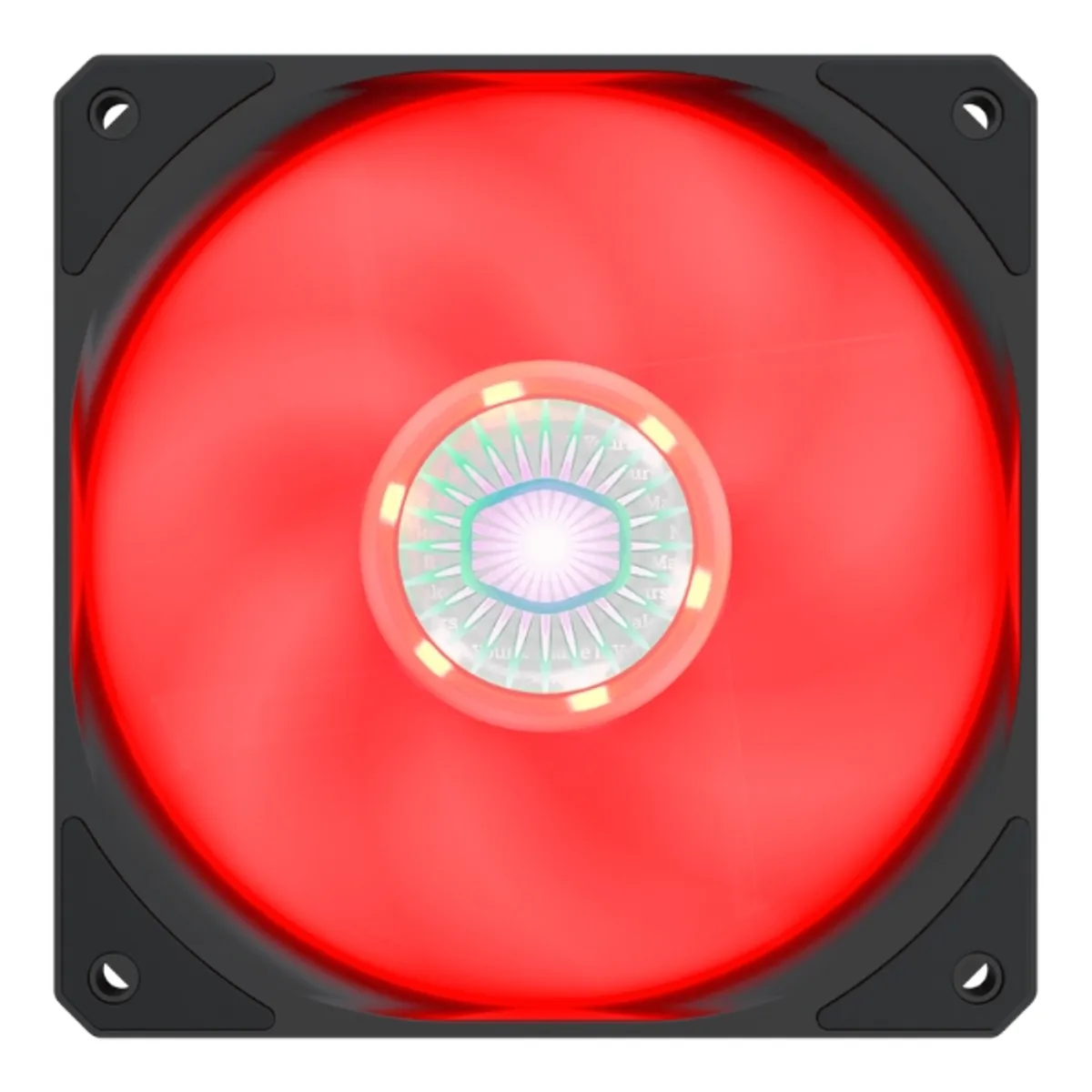 COOLER MASTER - Ventilador Sickleflow 120 Rojo Refrigeración PC