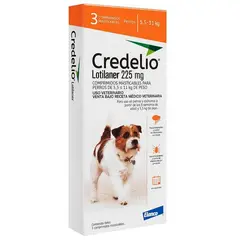 ELANCO - Credelio para perros de 5,5 a 11kg - 3 comprimidos