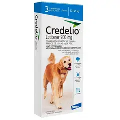 ELANCO - Credelio para perros de 22 a 45kg - 3 comprimidos