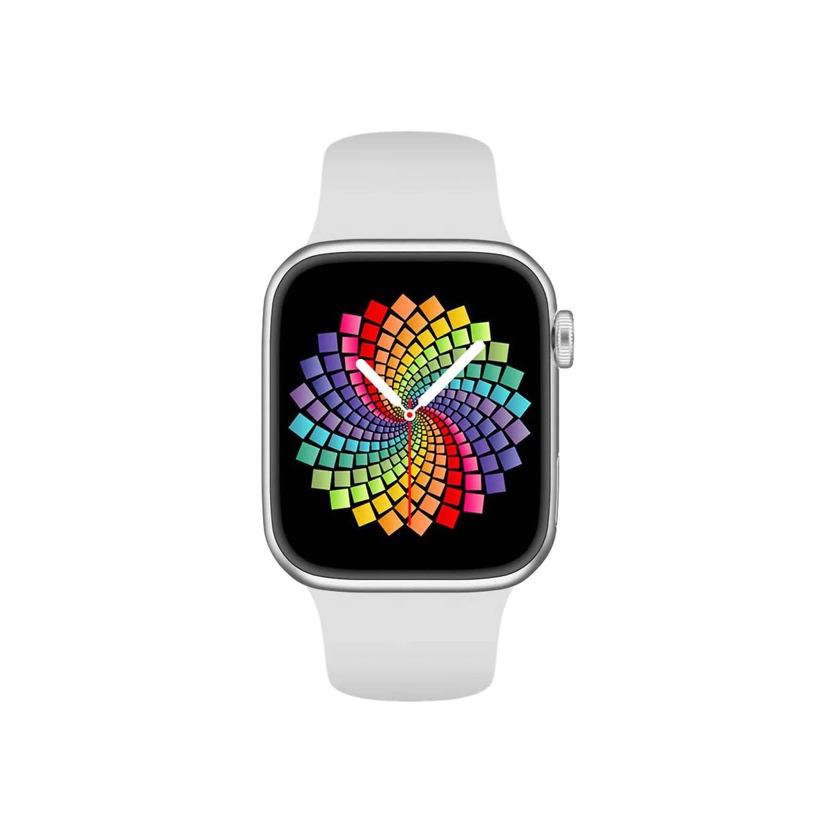 IMPORTCLICK - Reloj Inteligente W8 Smartwatch Bluetooth Blanco