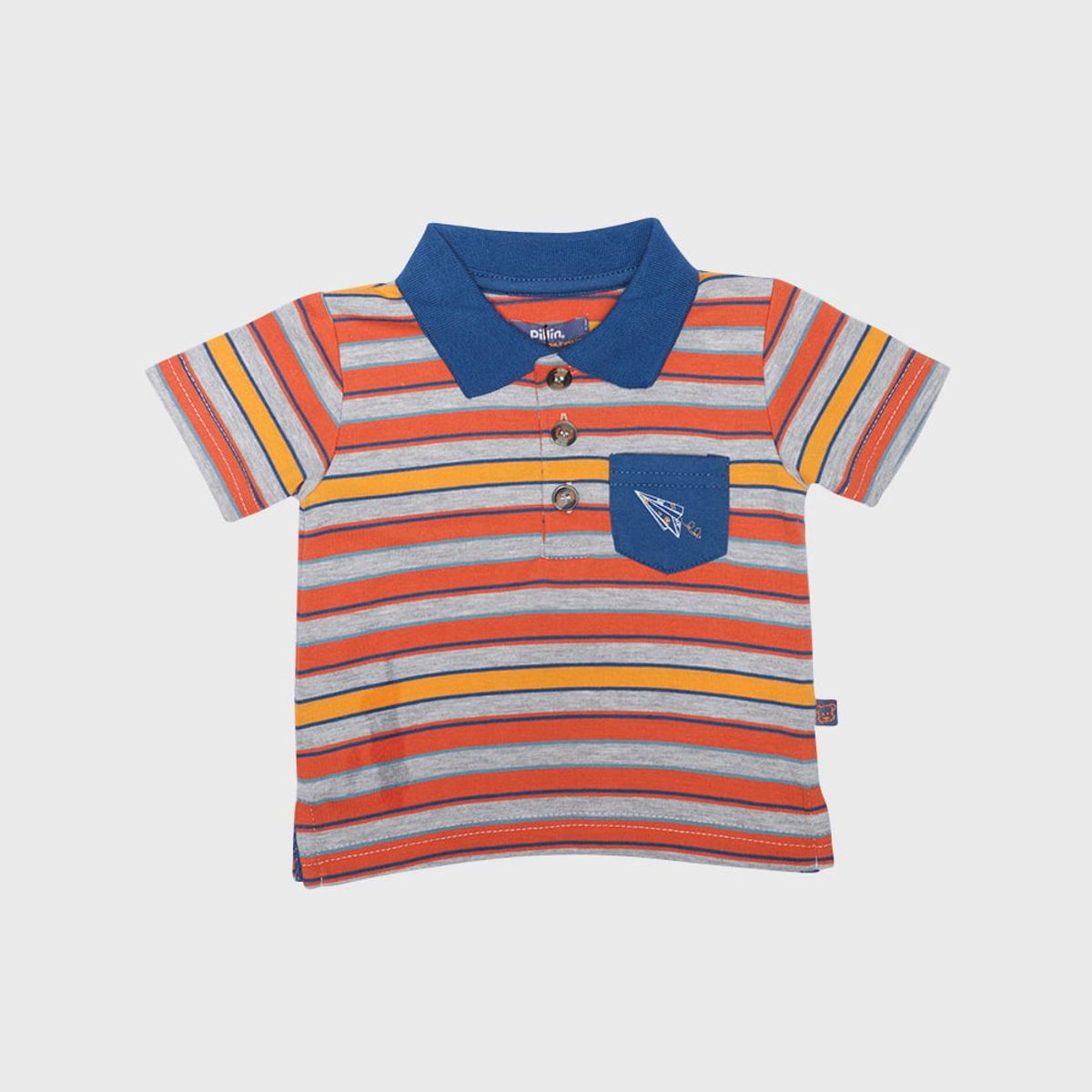 PILLIN - Polera Bebé Niño Naranja Pillin PILLIN