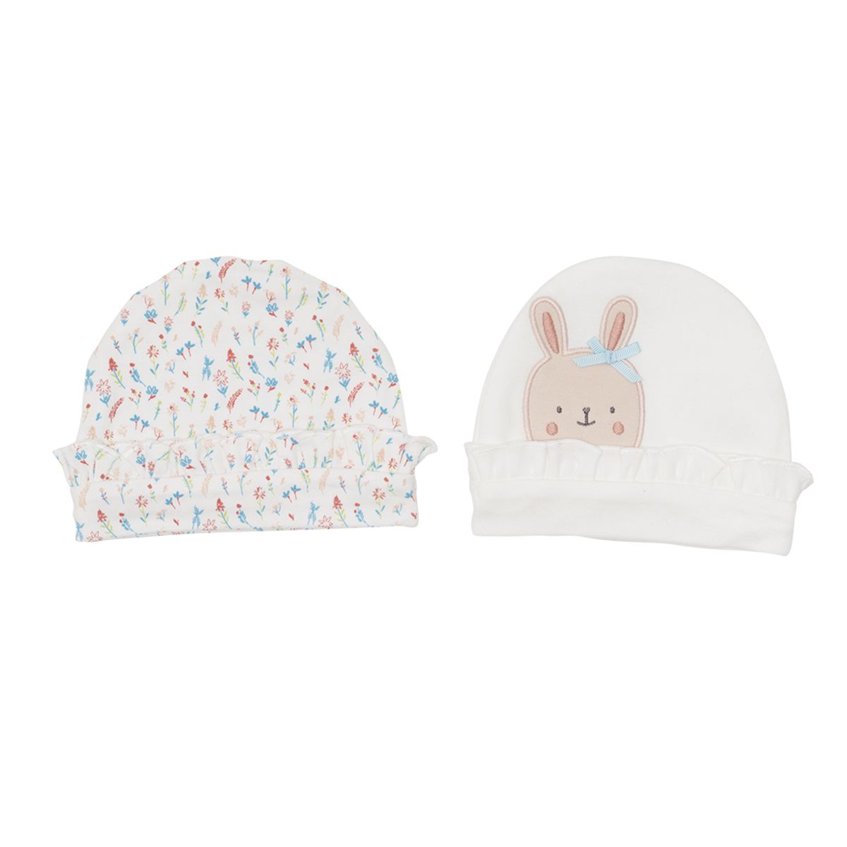 PILLIN - Pack Gorro 2 Pcs Bebé Niña Multicolor Pillín PILLIN