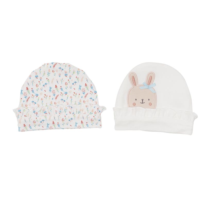 PILLIN - Pack Gorro 2 Pcs Bebé Niña Multicolor Pillín PILLIN