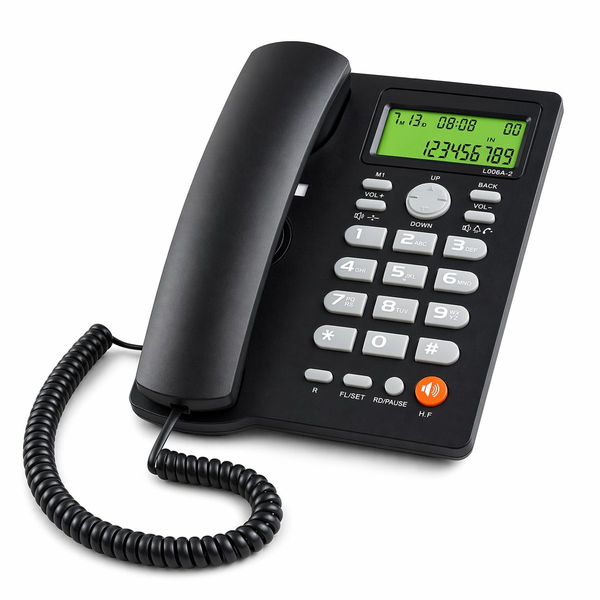 UNIDEN - Teléfono De Red Fija Uniden Con Manos Libre Sobre Mesa 7413