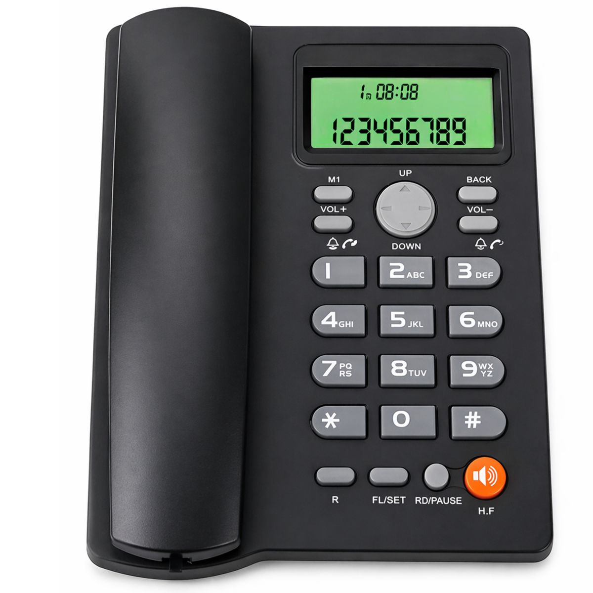UNIDEN - Teléfono De Red Fija Uniden Con Manos Libre Sobre Mesa 7413