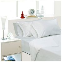 Sabana unicolor 2 plazas 144 hilos