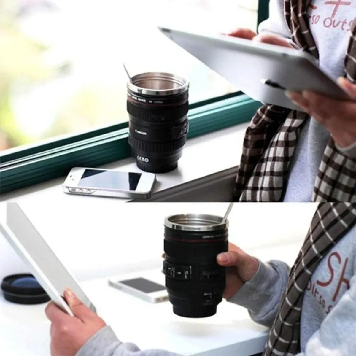 GENERICO - Taza Lente Fotográfico Tazón Cafe Mug