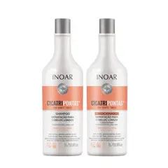INOAR - CICATRIPONTAS KIT DÚO 1 LITRO