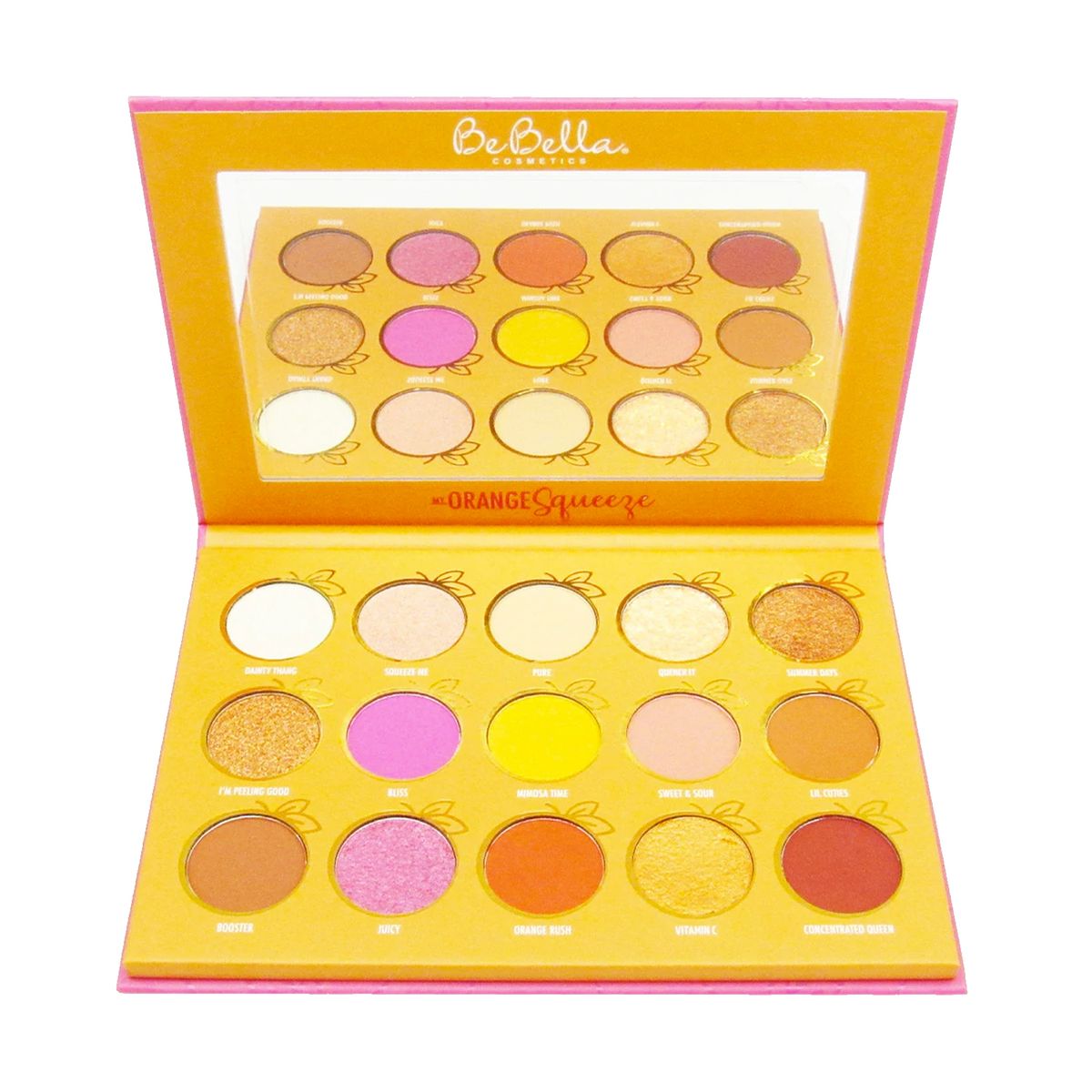 GENERICO - Paleta de Sombras My Orange Squeeze BeBella Cosmetics