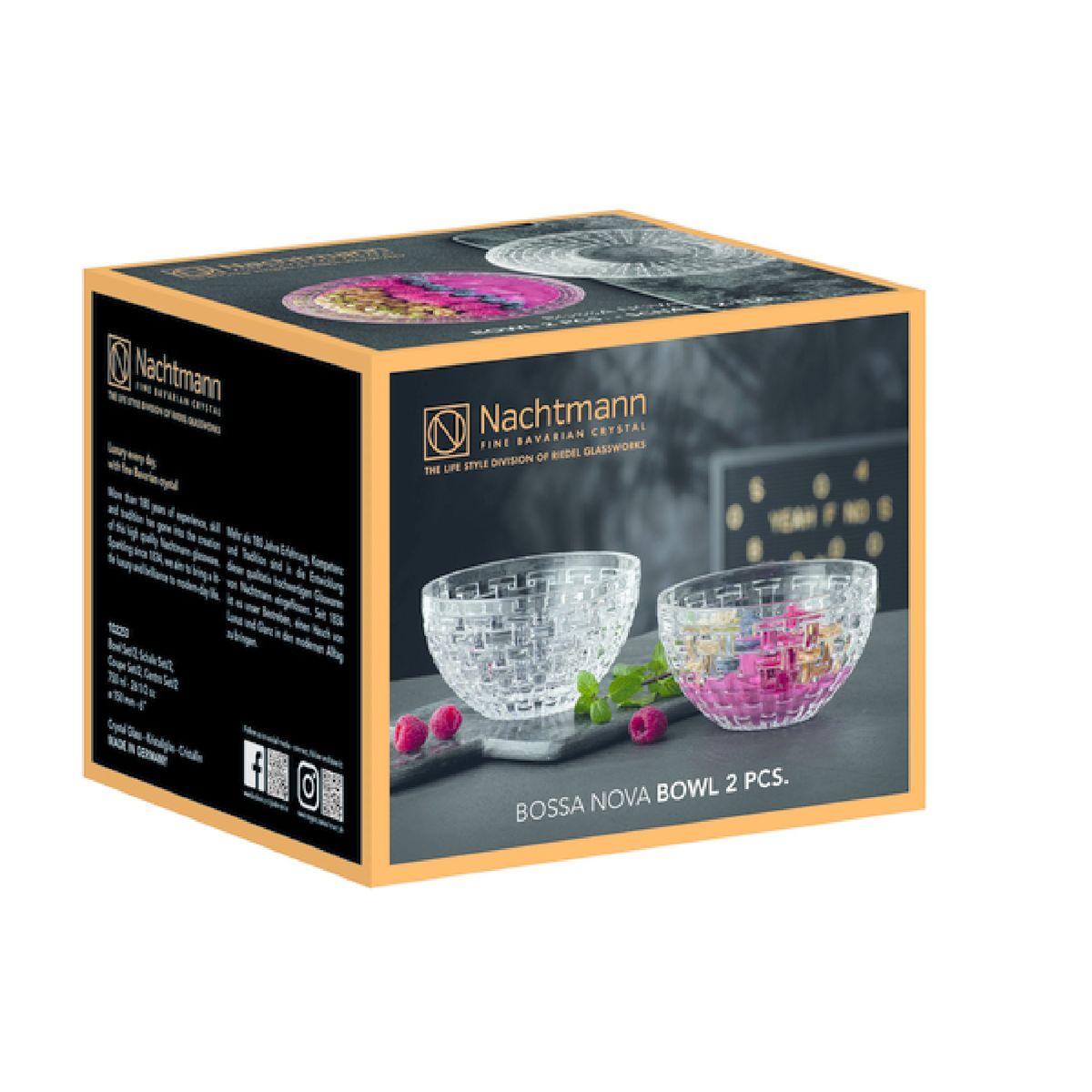 NACHTMANN - Set 2 Fuentes Bossa Nova 15 Cms