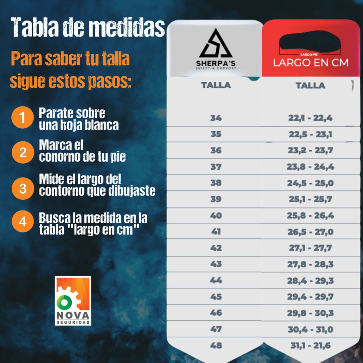 SHERPAS - Botín de Seguridad para Dama Sherpa's SH 415 BDK Beige