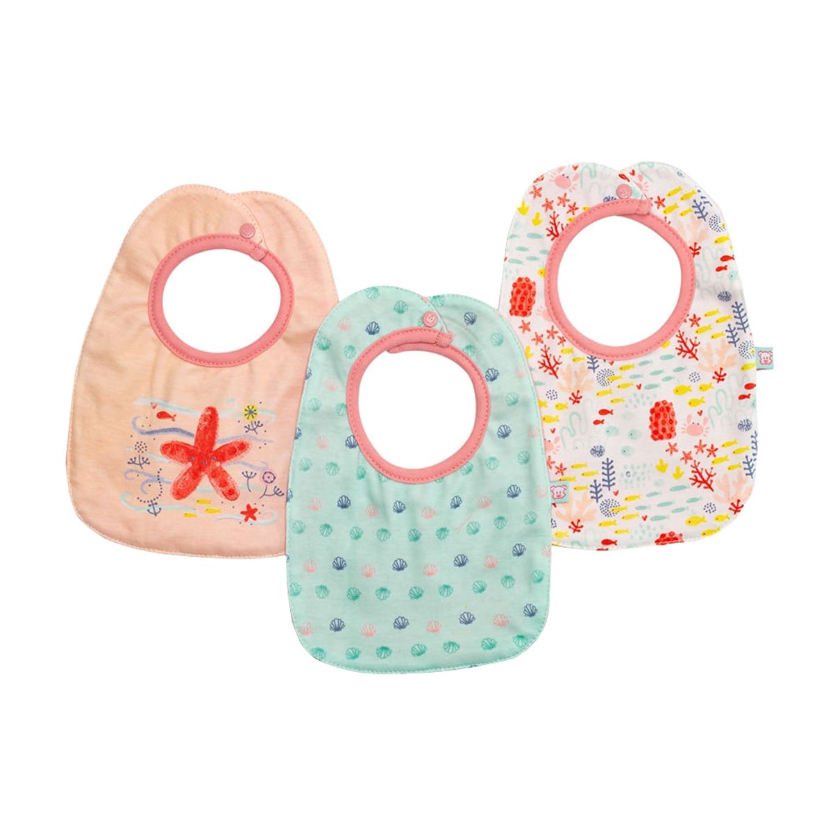 PILLIN - Pack Babero Bebé Niña Multicolor Pillín PILLIN
