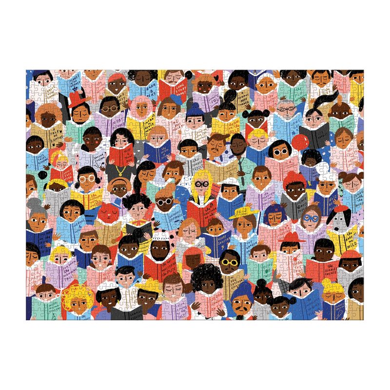MUDPUPPY - PUZZLE 1000PCS, CLUB DE LECTURA