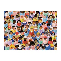 MUDPUPPY - PUZZLE 1000PCS, CLUB DE LECTURA