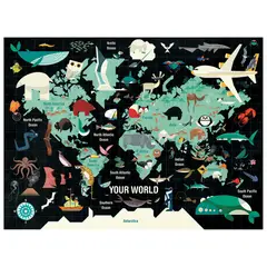 MUDPUPPY - PUZZLE 1000PCS, TU MUNDO