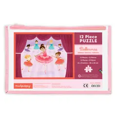 MUDPUPPY - PUZZLE 12PCS EN ESTUCHE, BAILARINAS
