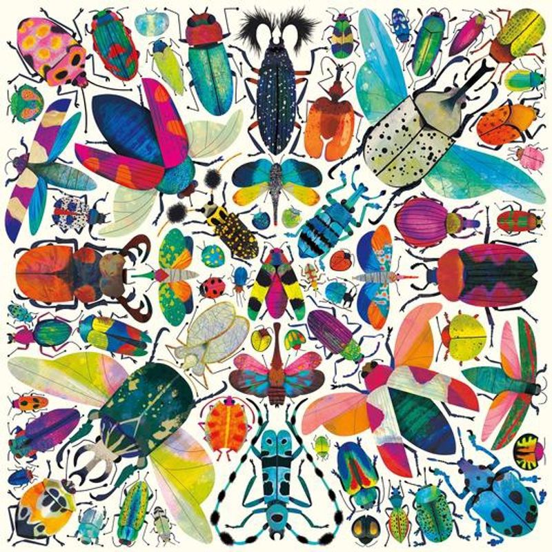 MUDPUPPY - PUZZLE 500 PCS, ESCARABAJOS